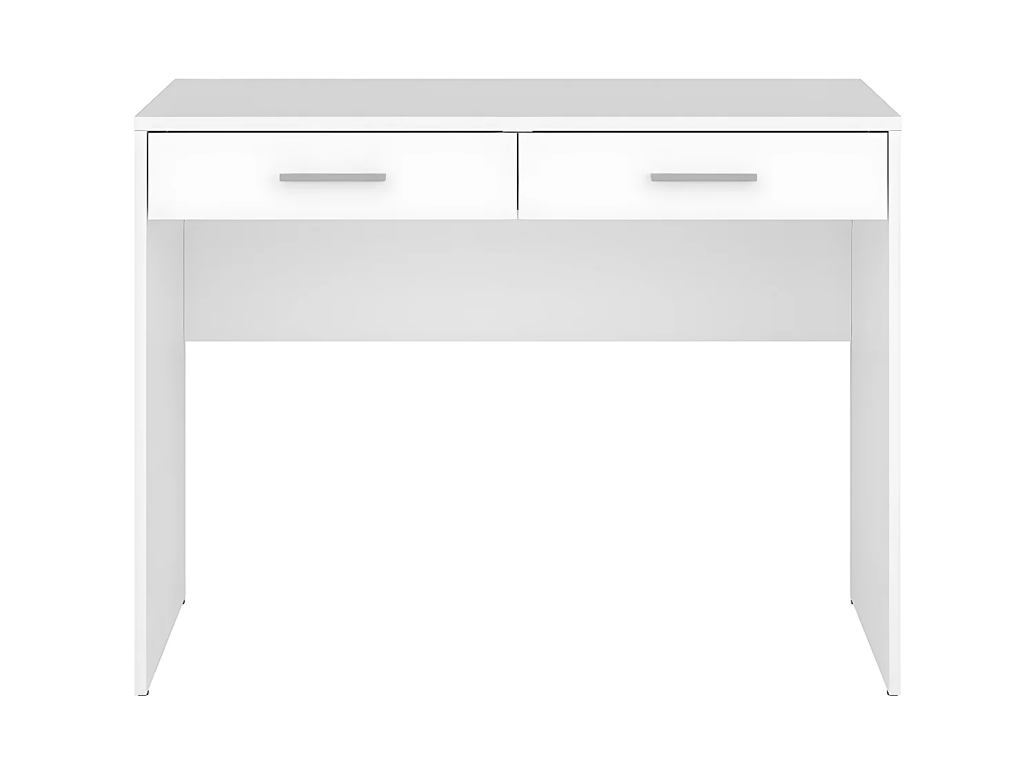 Secretária 2 gavetas Ewen branco 76cm