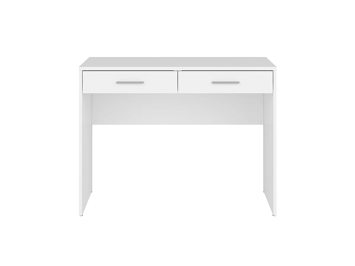 Secretária 2 gavetas Ewen branco 76cm