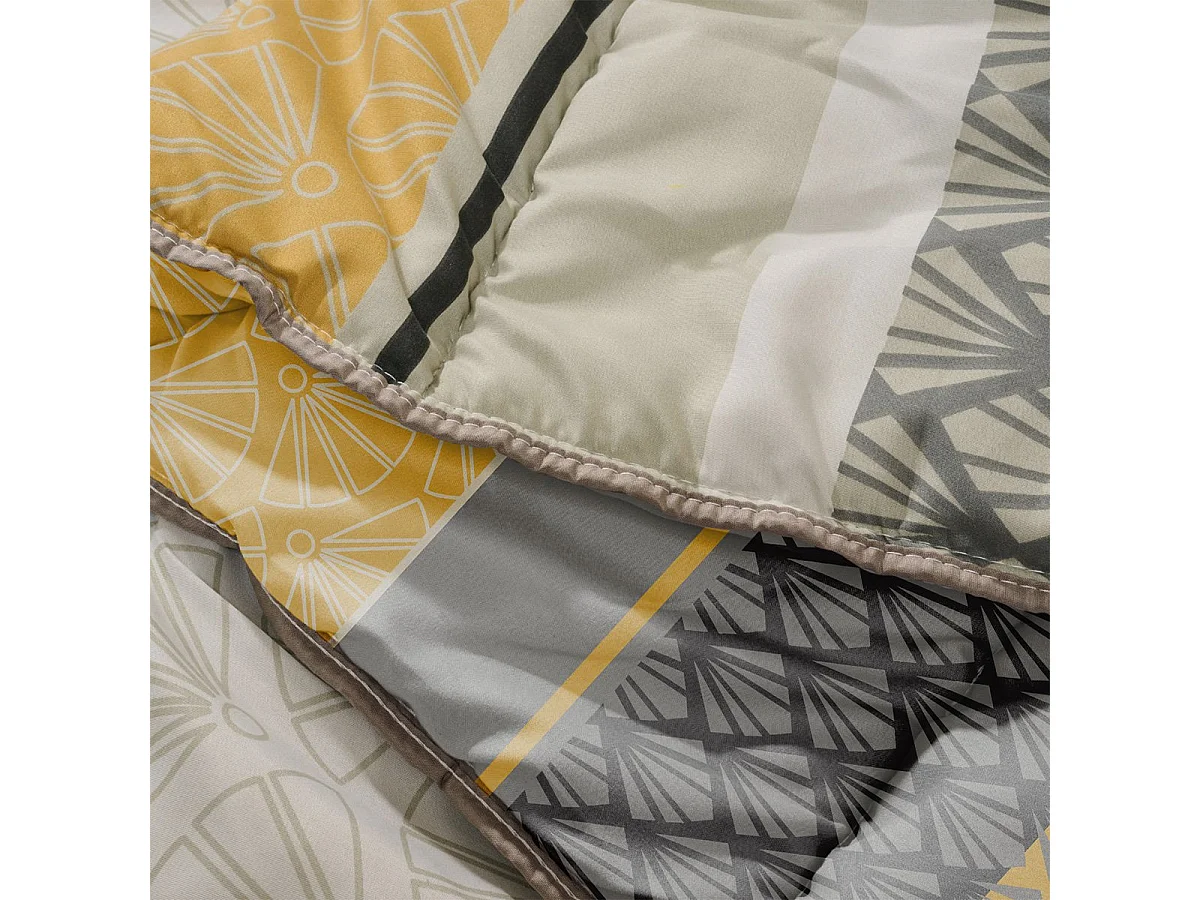 Couette imprimée Baroque - Chaude 400g/m2 - 140x200cm