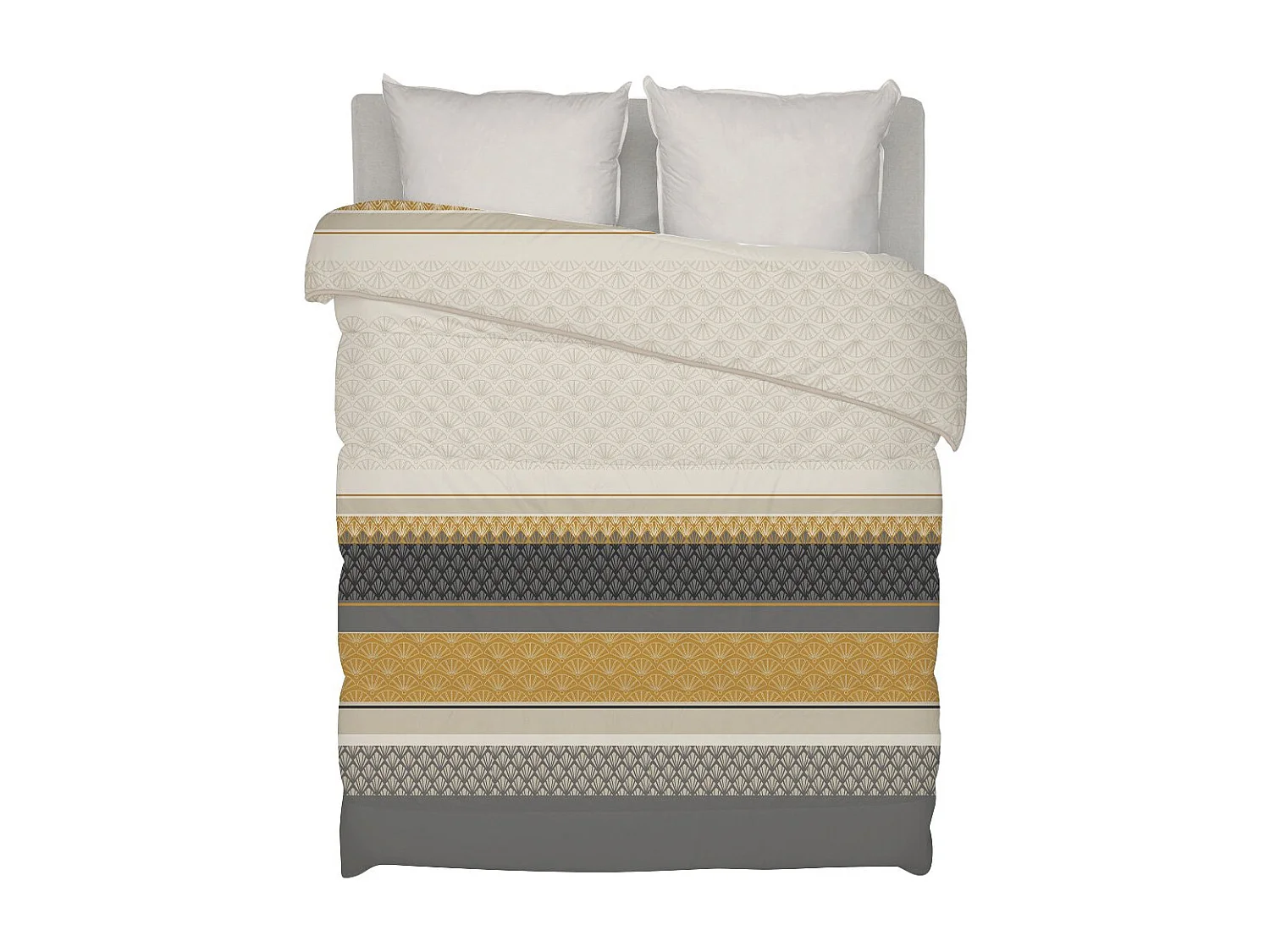 Couette imprimée Baroque - Chaude 400g/m2 - 140x200cm