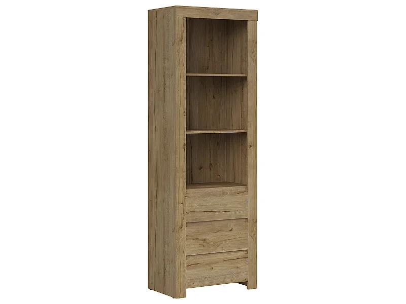 Librero 3 cajones Hella Madera