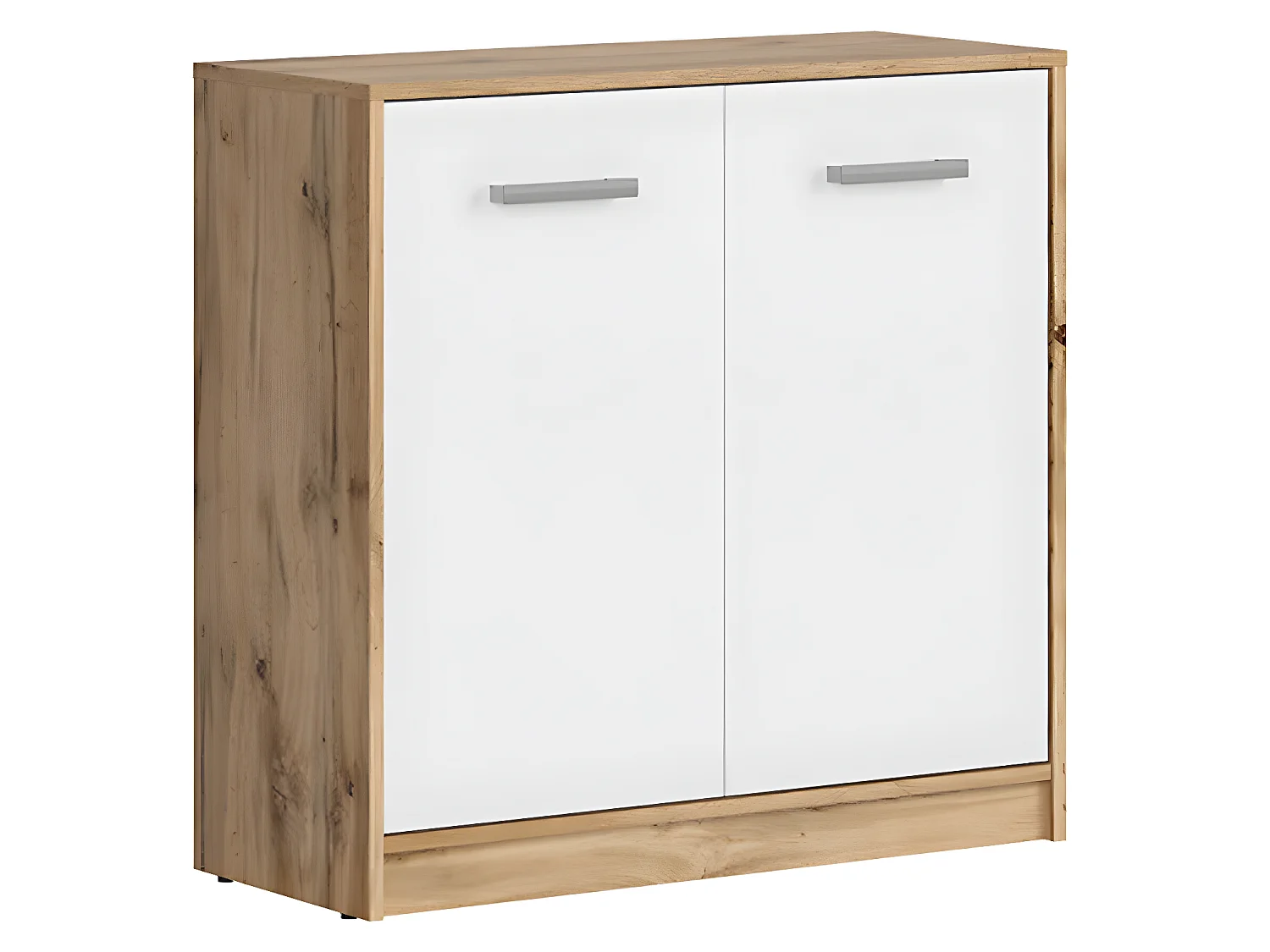 Buffet 2 portes Cyril Bois et Blanc