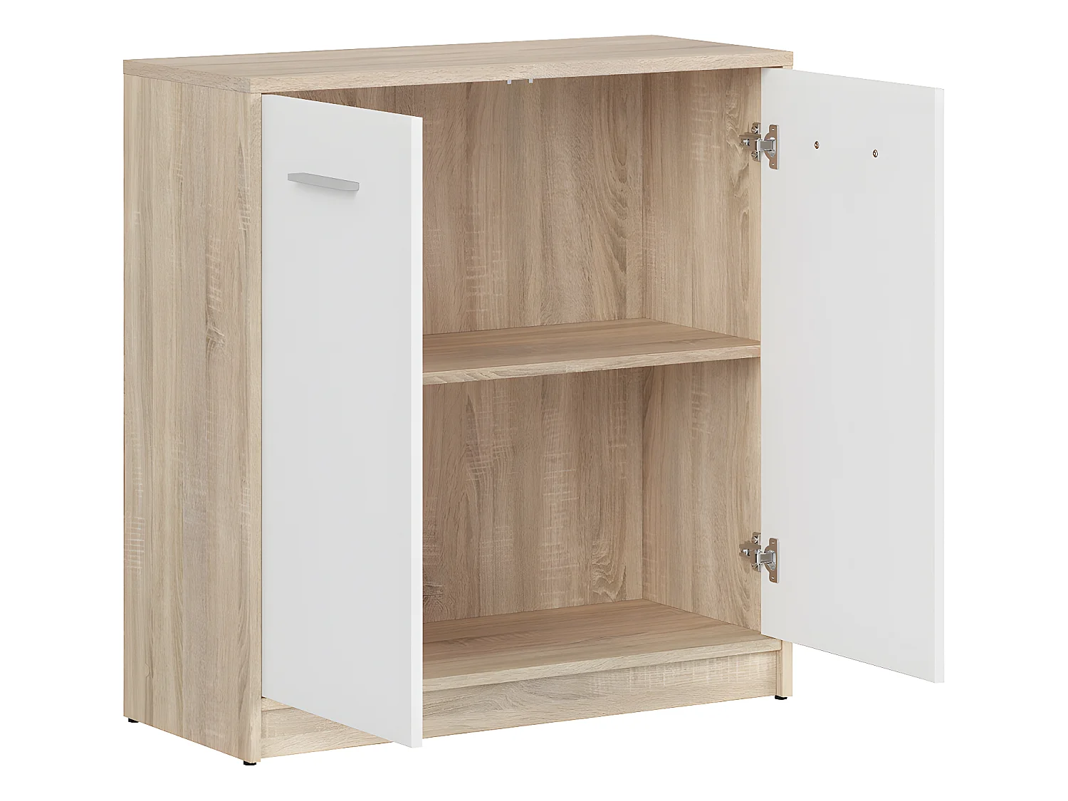 Ewen Wood and White 2-deurs dressoir
