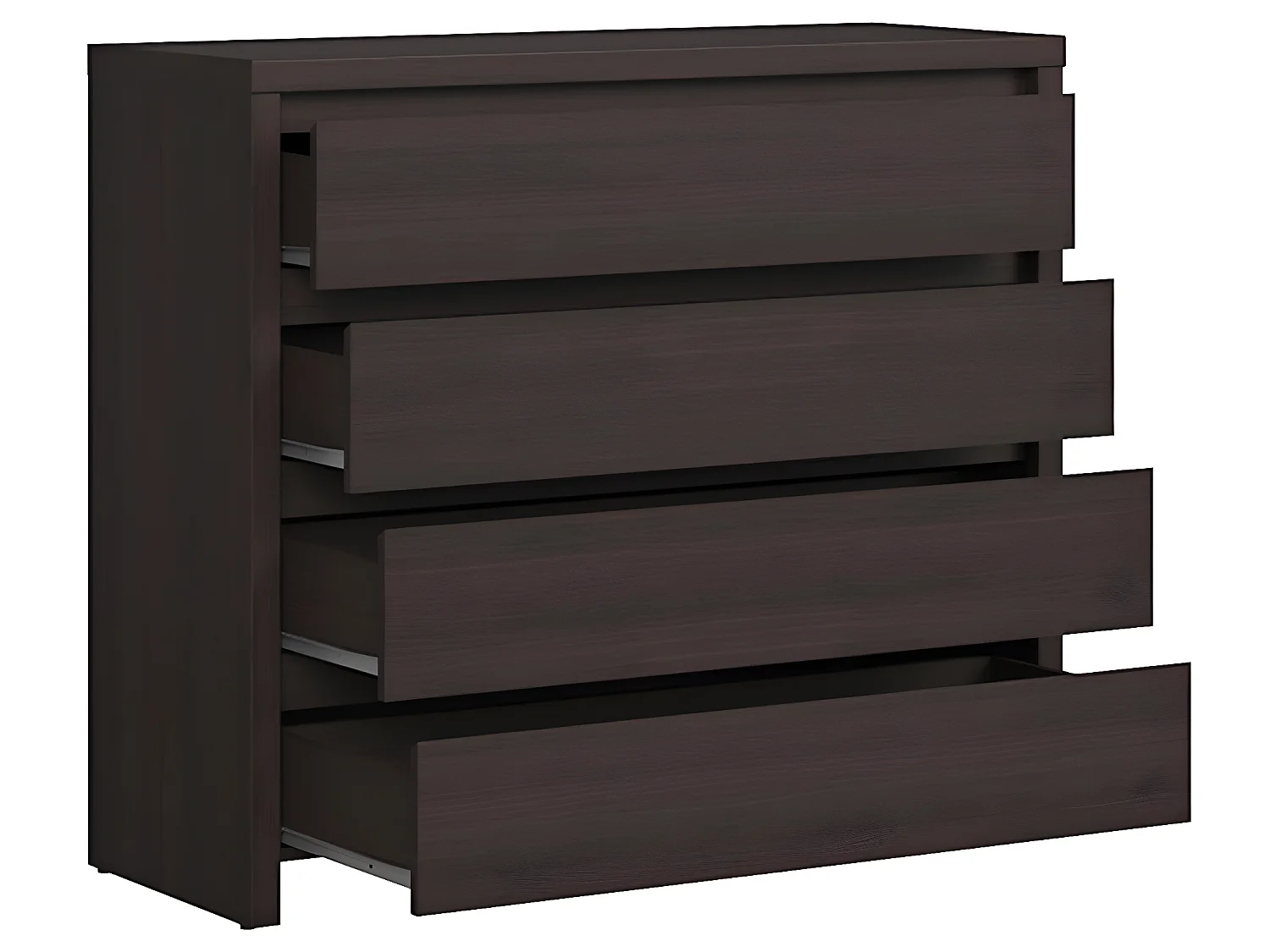 Commode 6 tiroirs Soren Bois Wengé