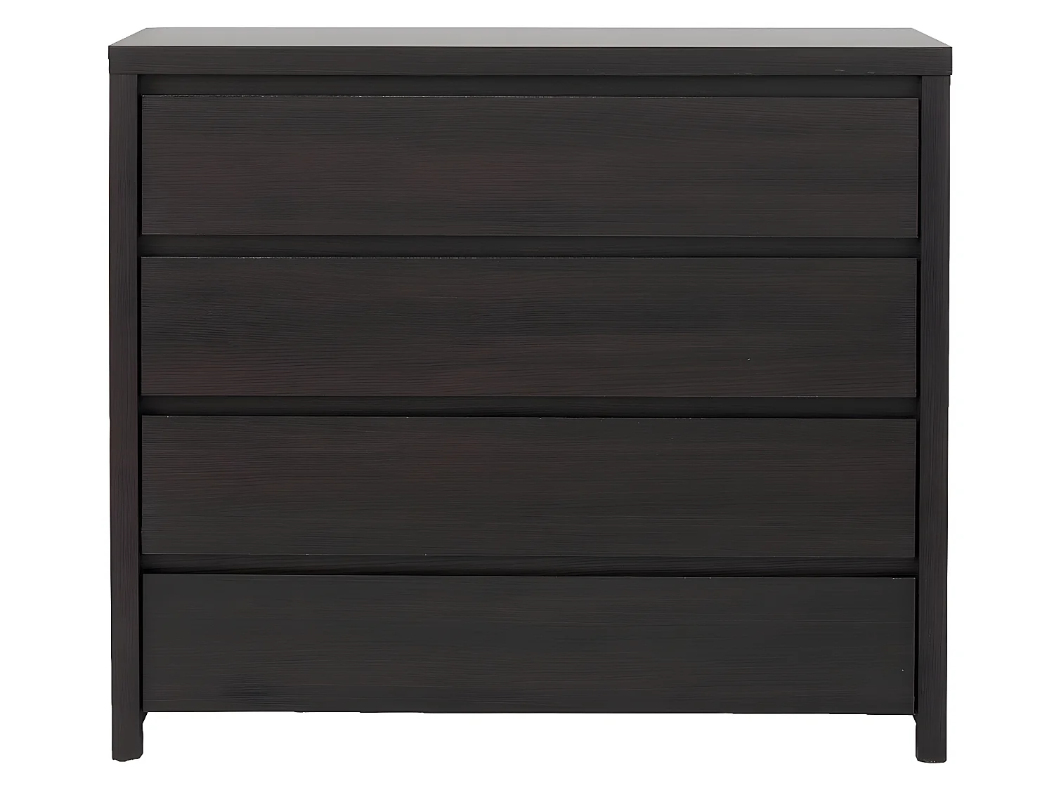 Commode 6 tiroirs Soren Bois Wengé