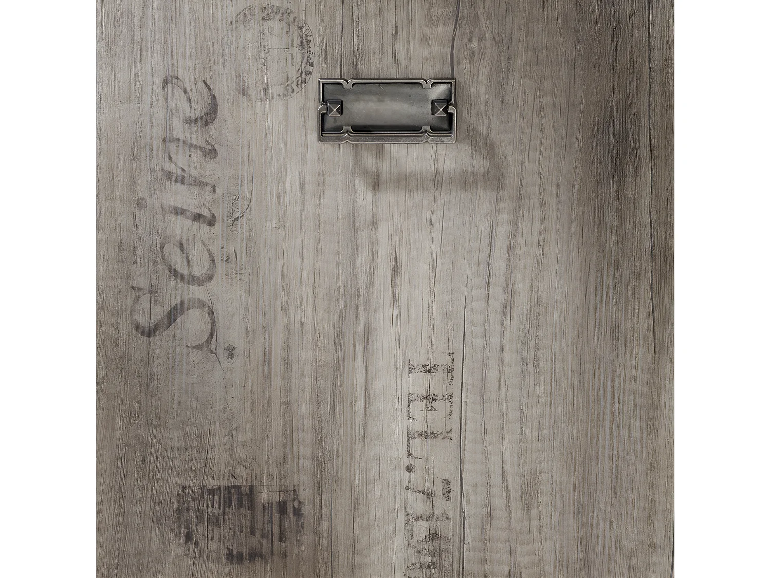 Armario de esquina 2 puertas Abel Madera y Gris