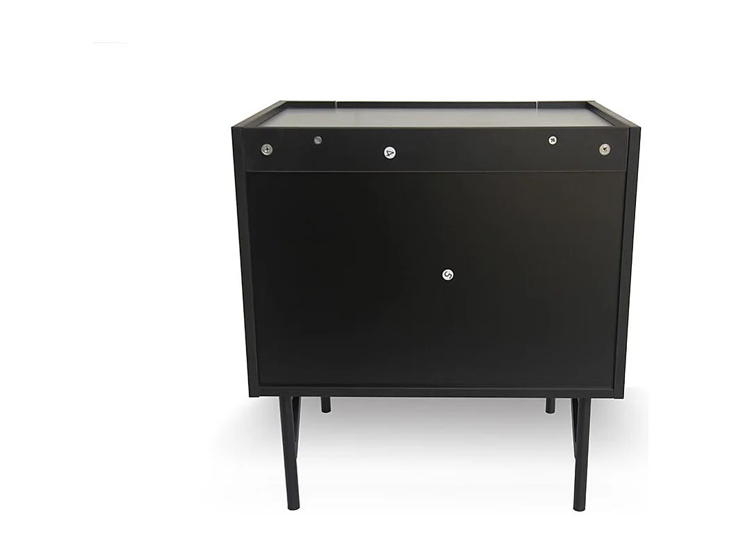 Meuble d'appoint vintage avec placard SEQUOIA