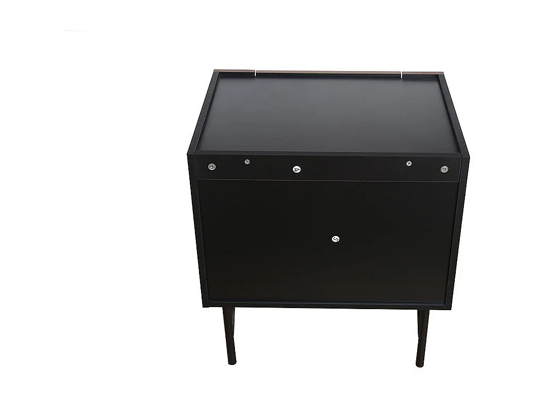 Meuble d'appoint vintage avec placard SEQUOIA