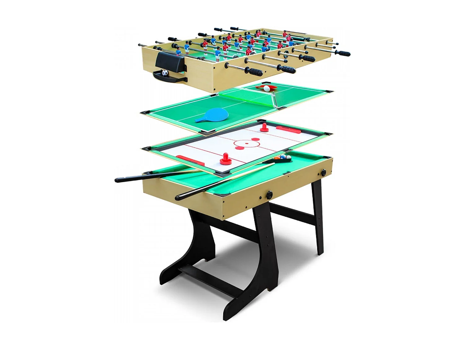 VITORIA Speeltafel met meerdere spellen