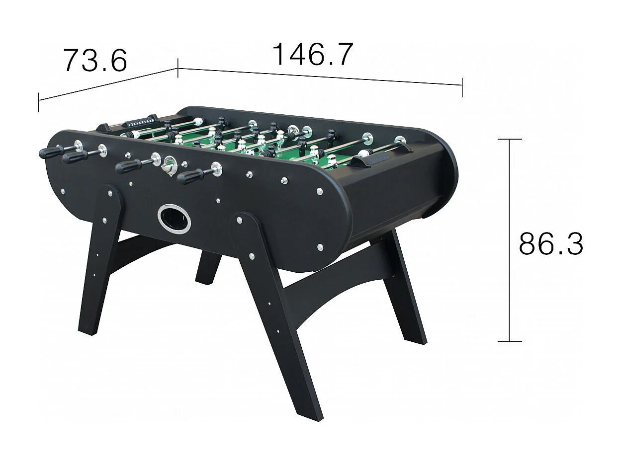 Babyfoot noir RIVERPLATE