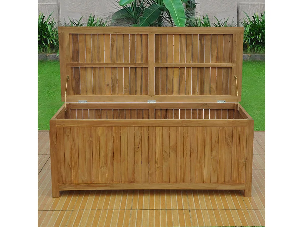 Aufbewahrungsbox Teck KOTAK 110L - Exotischer und Praktischer Garten