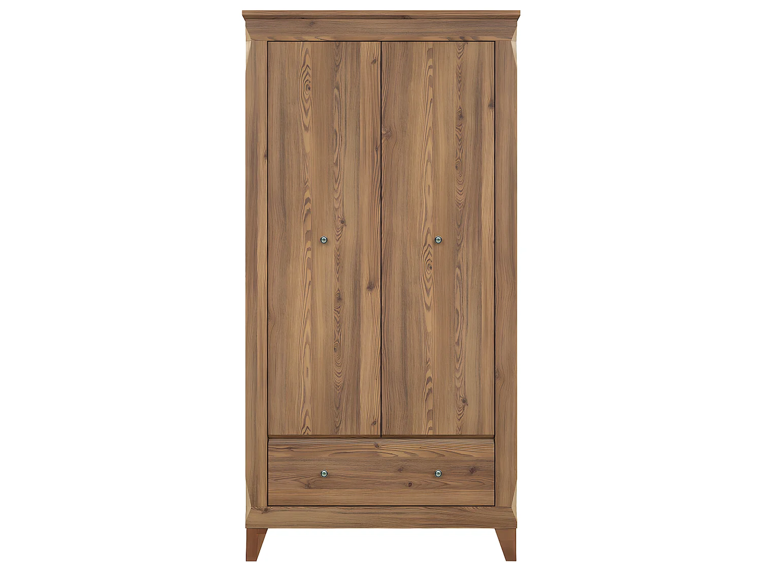 Armario 2 puertas y 1 cajón Raya Madera