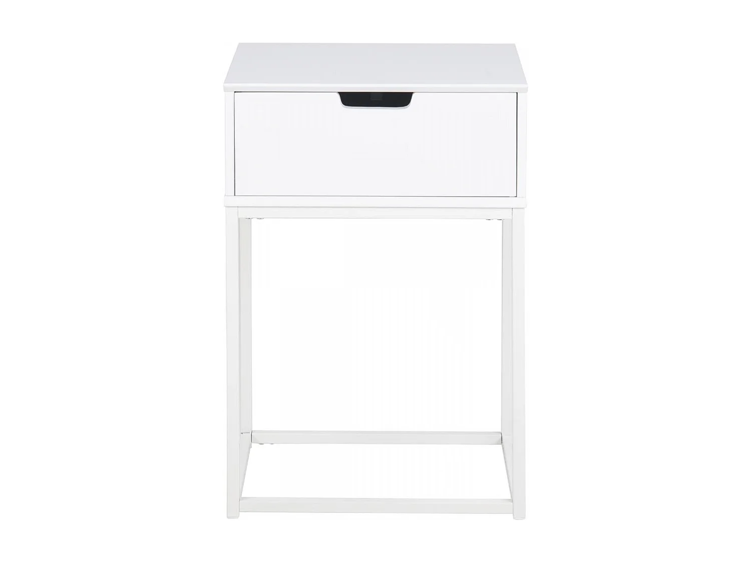 Design nachtkastje wit met lade SLUMBER