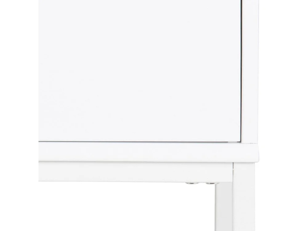 Table de chevet blanc tiroir SLUMBER