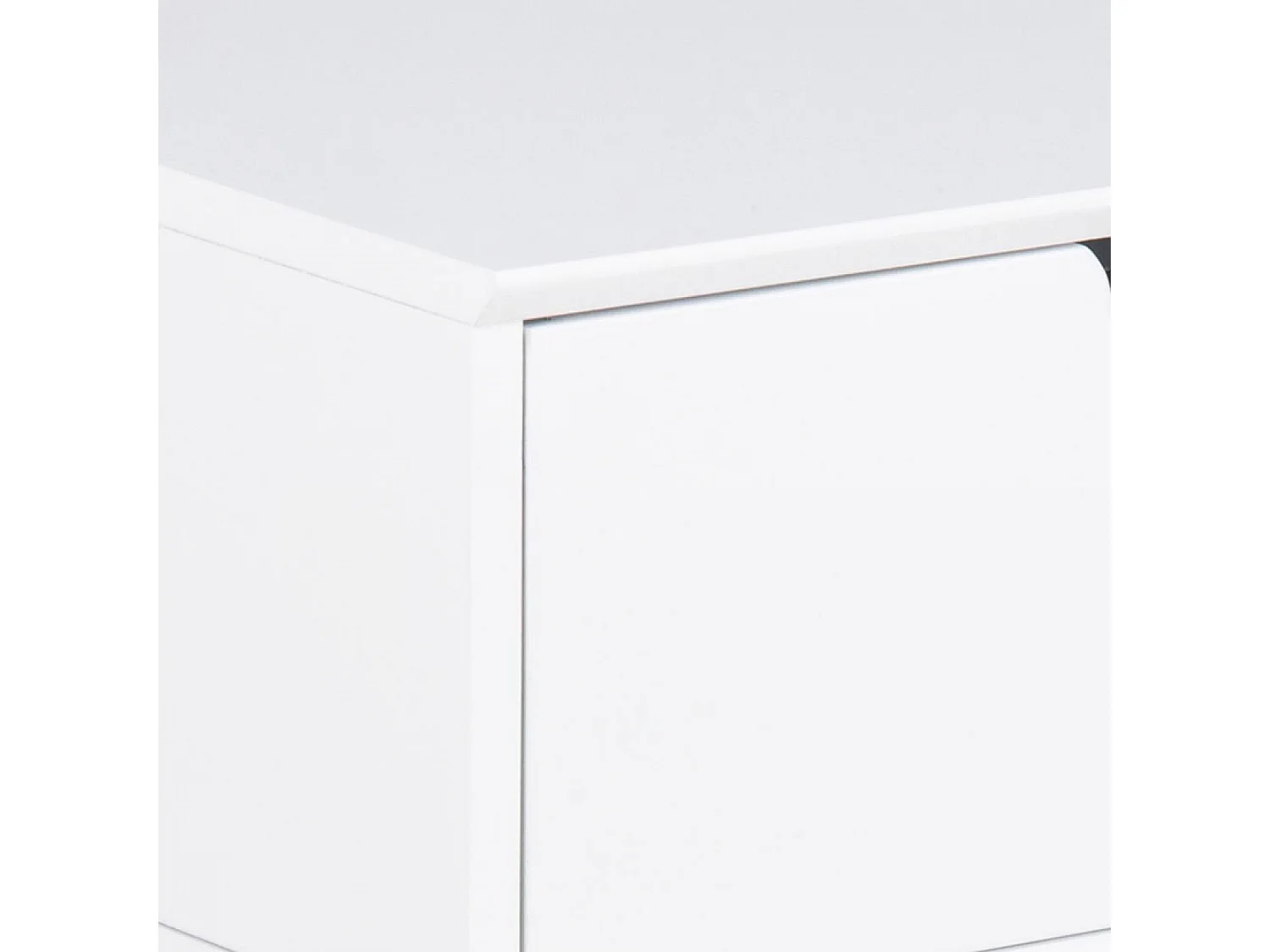 Table de chevet blanc tiroir SLUMBER