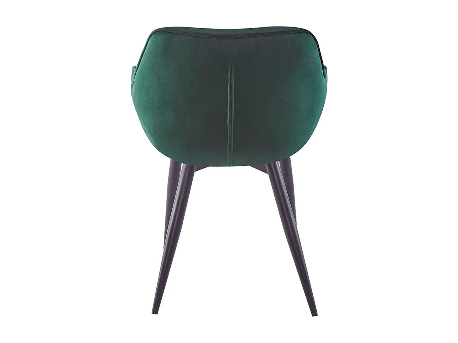 Sillas Comedor - Silla Zandel Black Terciopelo - Verde