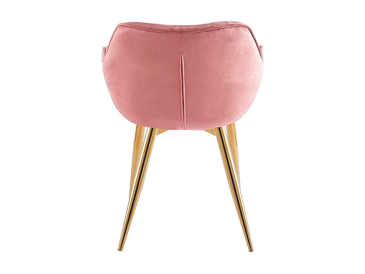 Sillas Comedor - Silla Zandel Golden Terciopelo - Rosa