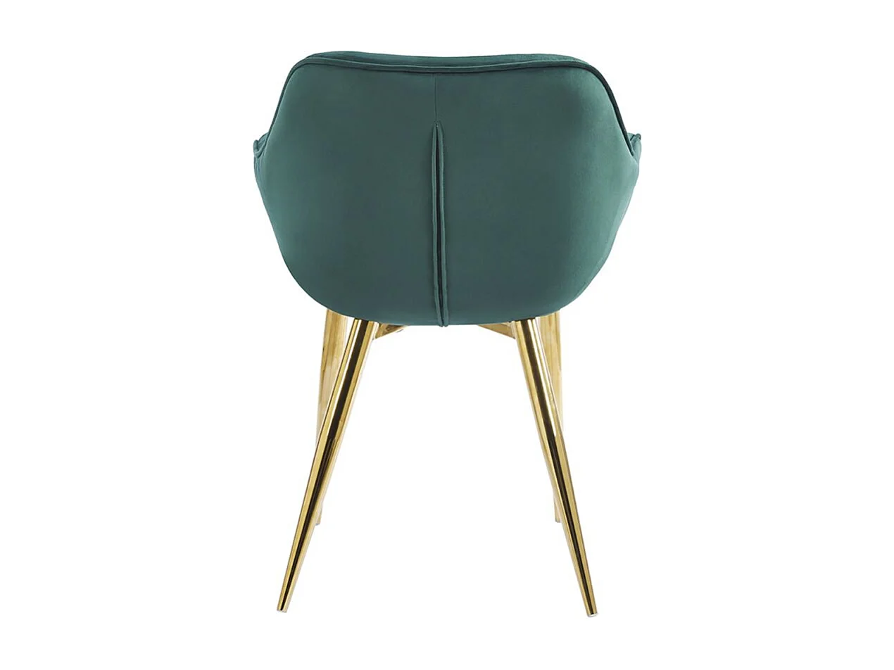 Sillas Comedor - Silla Zandel Golden Terciopelo - Verde