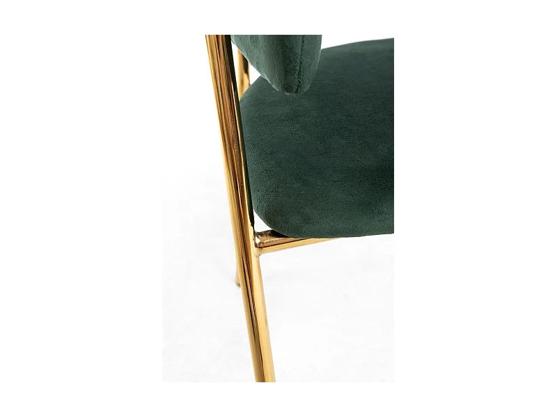 Sillas Comedor - Silla Moniel Golden Terciopelo - Verde