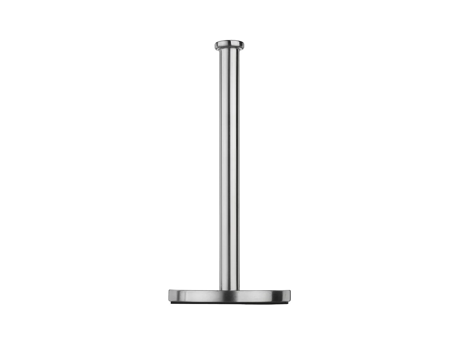 Porte Essuie-Tout Inox "Rond" 33cm Argent