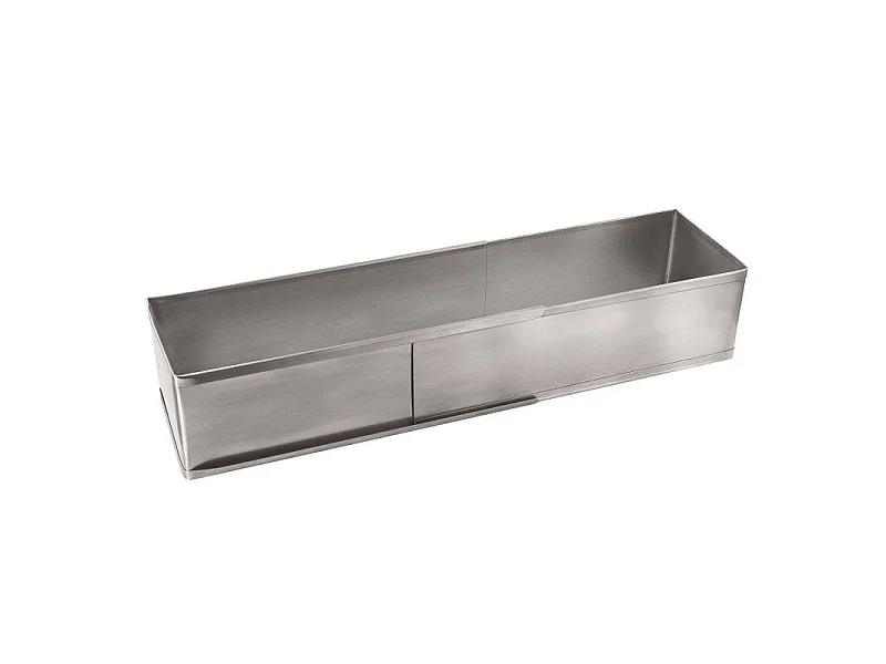 Moule à Cake Inox "Extensible" 23-40cm Argent