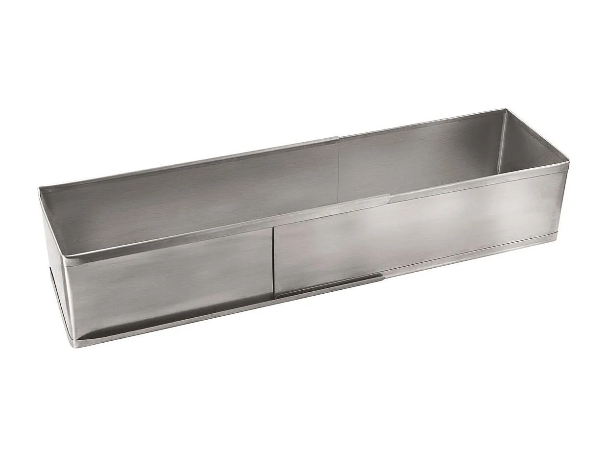 Moule à Cake Inox "Extensible" 23-40cm Argent