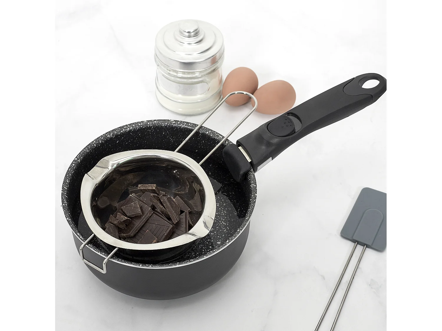 Bol Bain Marie Argent