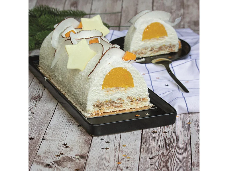 Moule à Pâtisserie "Insert Bûche" 30cm Argent