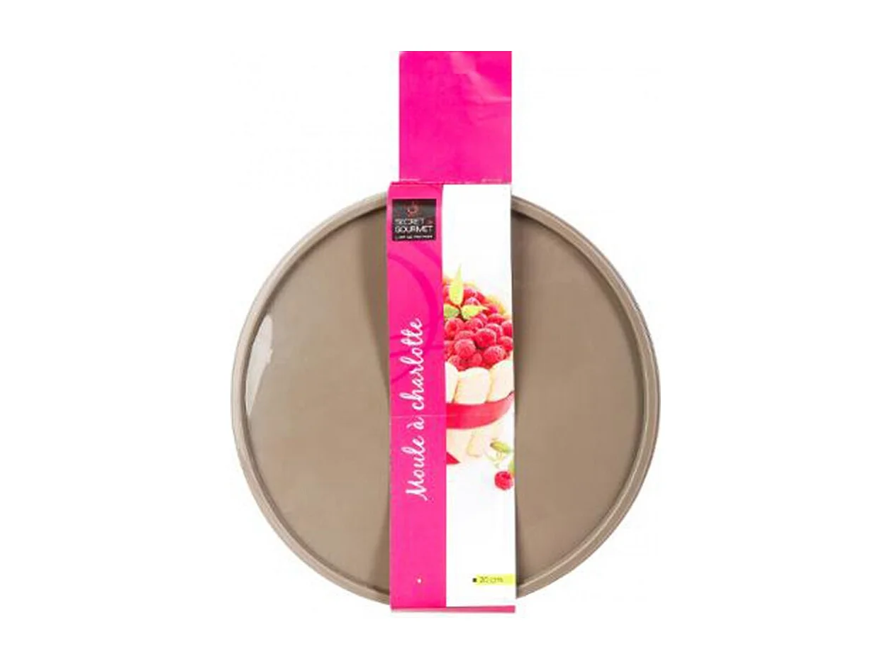 Moule à Charlotte "Shape" 21cm Taupe