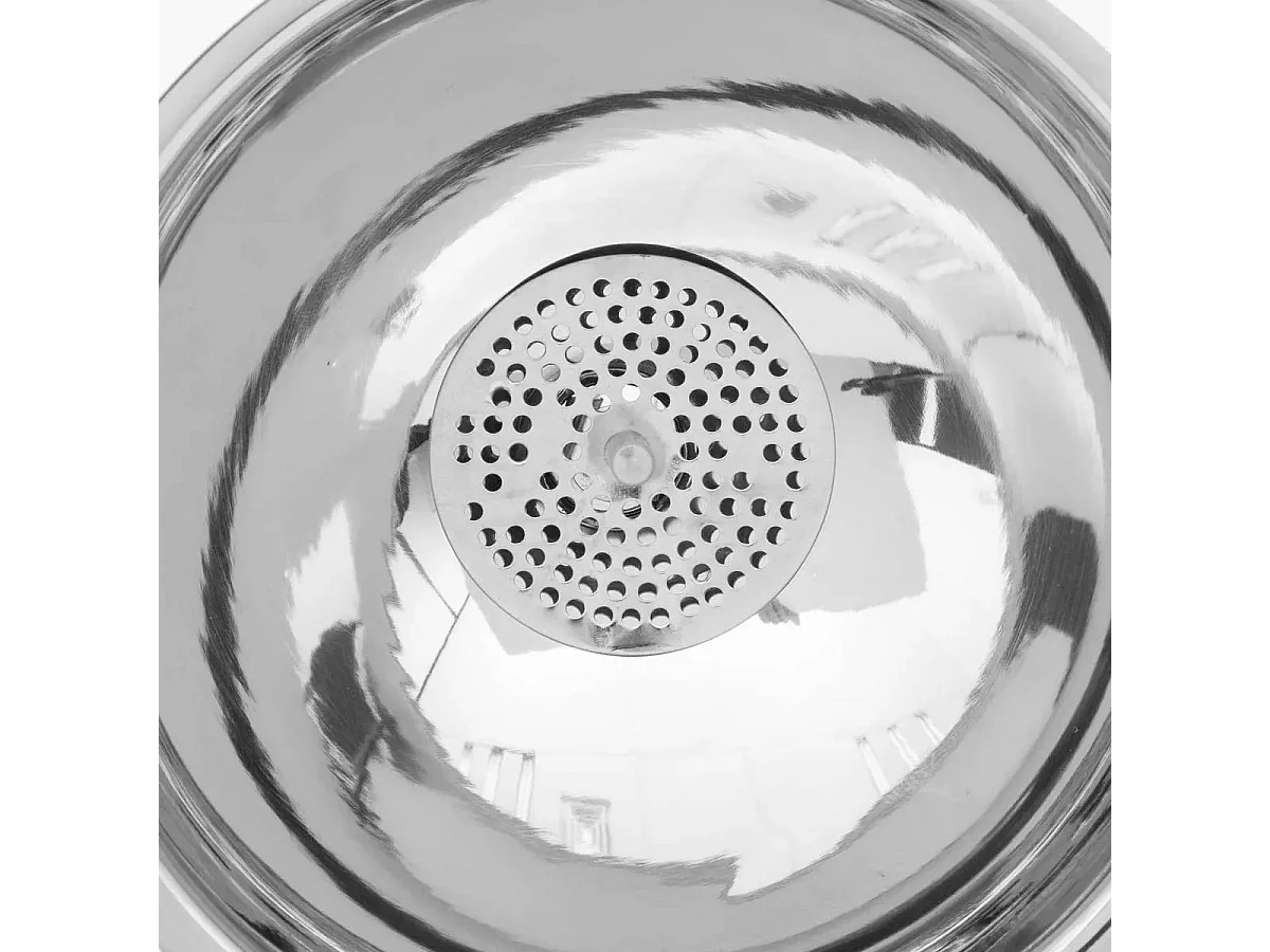 Entonnoir en Inox "Anse" 13cm Argent