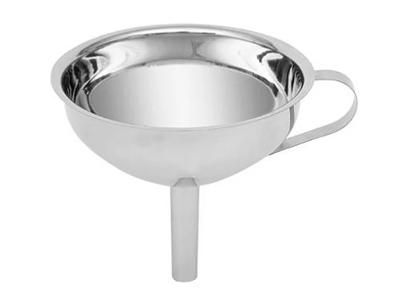 Entonnoir en Inox "Anse" 13cm Argent