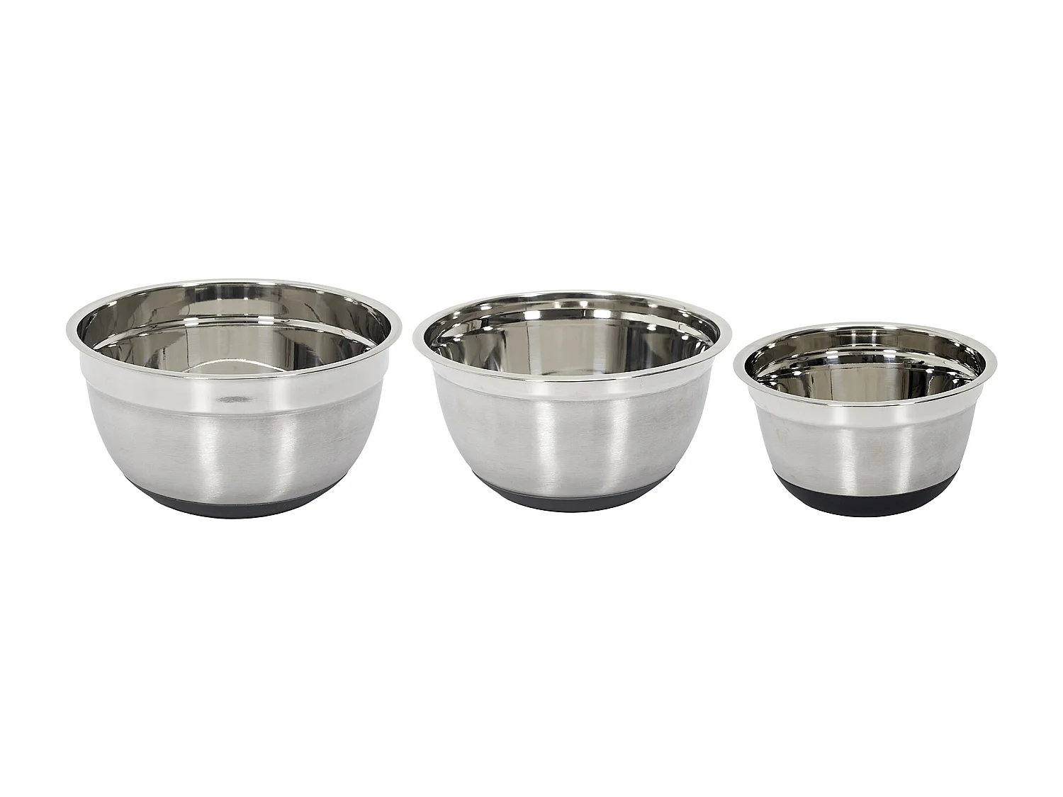 Bol Patissier Antiderapant X3 Gris