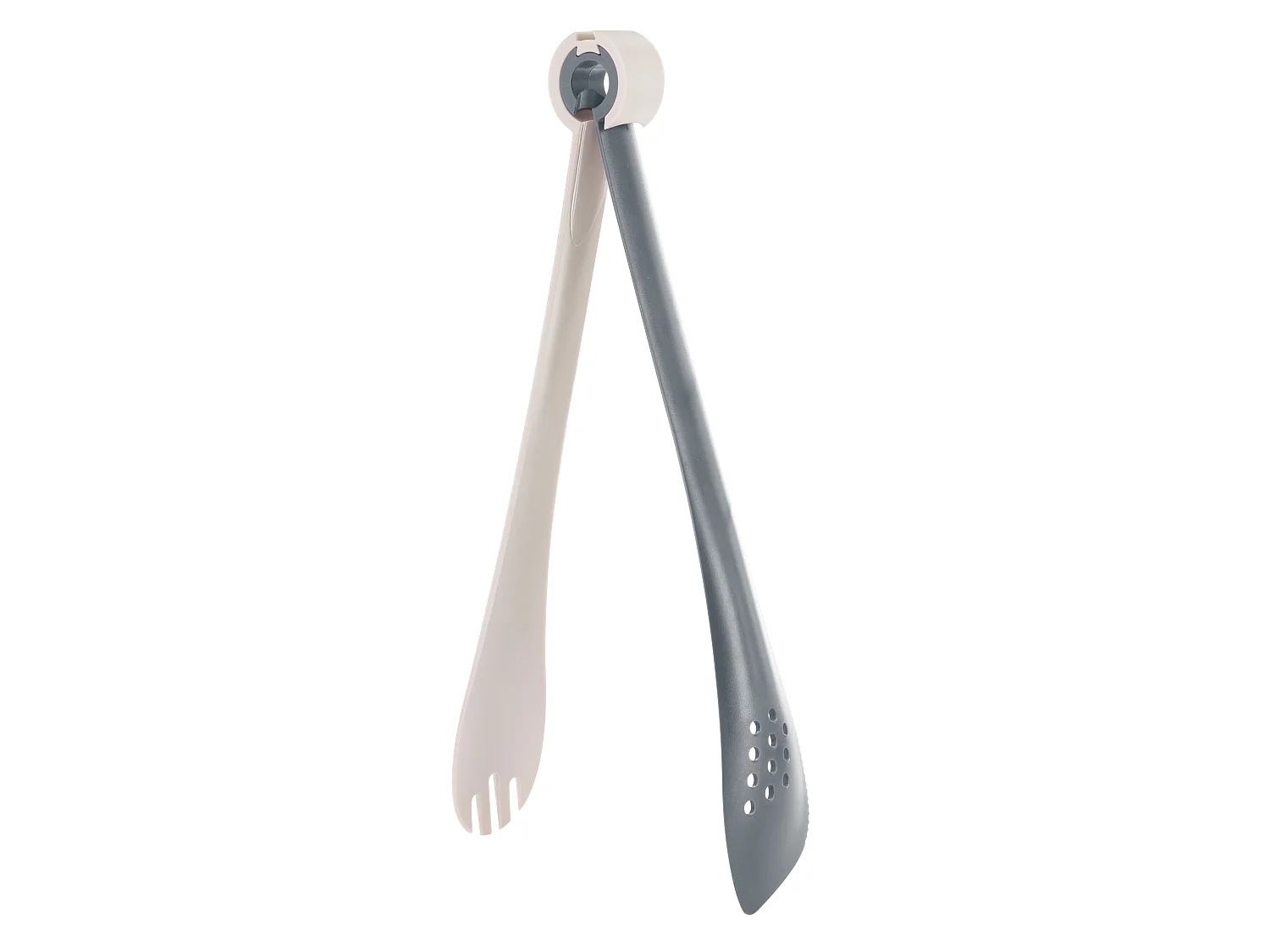 Pince Multifonction 3 en 1 - COOK CONCEPT - Gris et Blanc