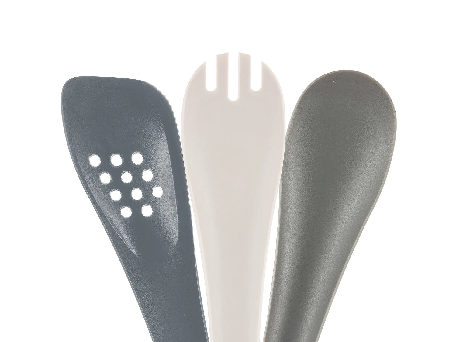 Pince Multifonction 3 en 1 - COOK CONCEPT - Gris et Blanc