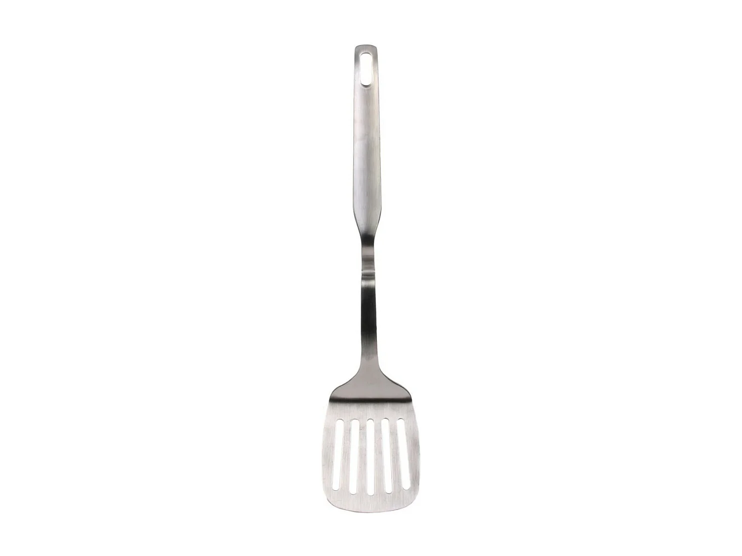 Spatule Ajourée en Inox "Accroche" 36cm Argent
