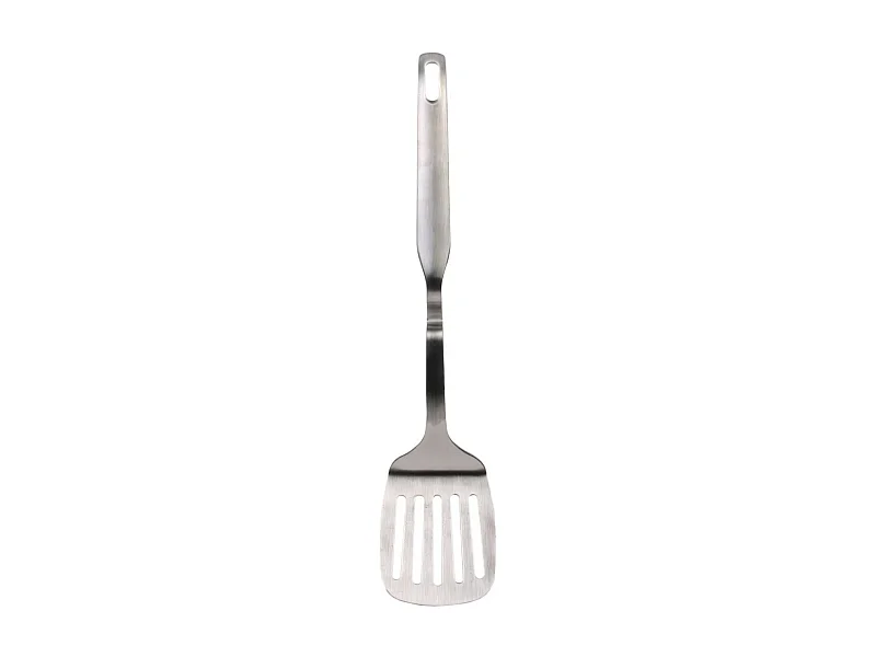Spatule Ajourée en Inox "Accroche" 36cm Argent