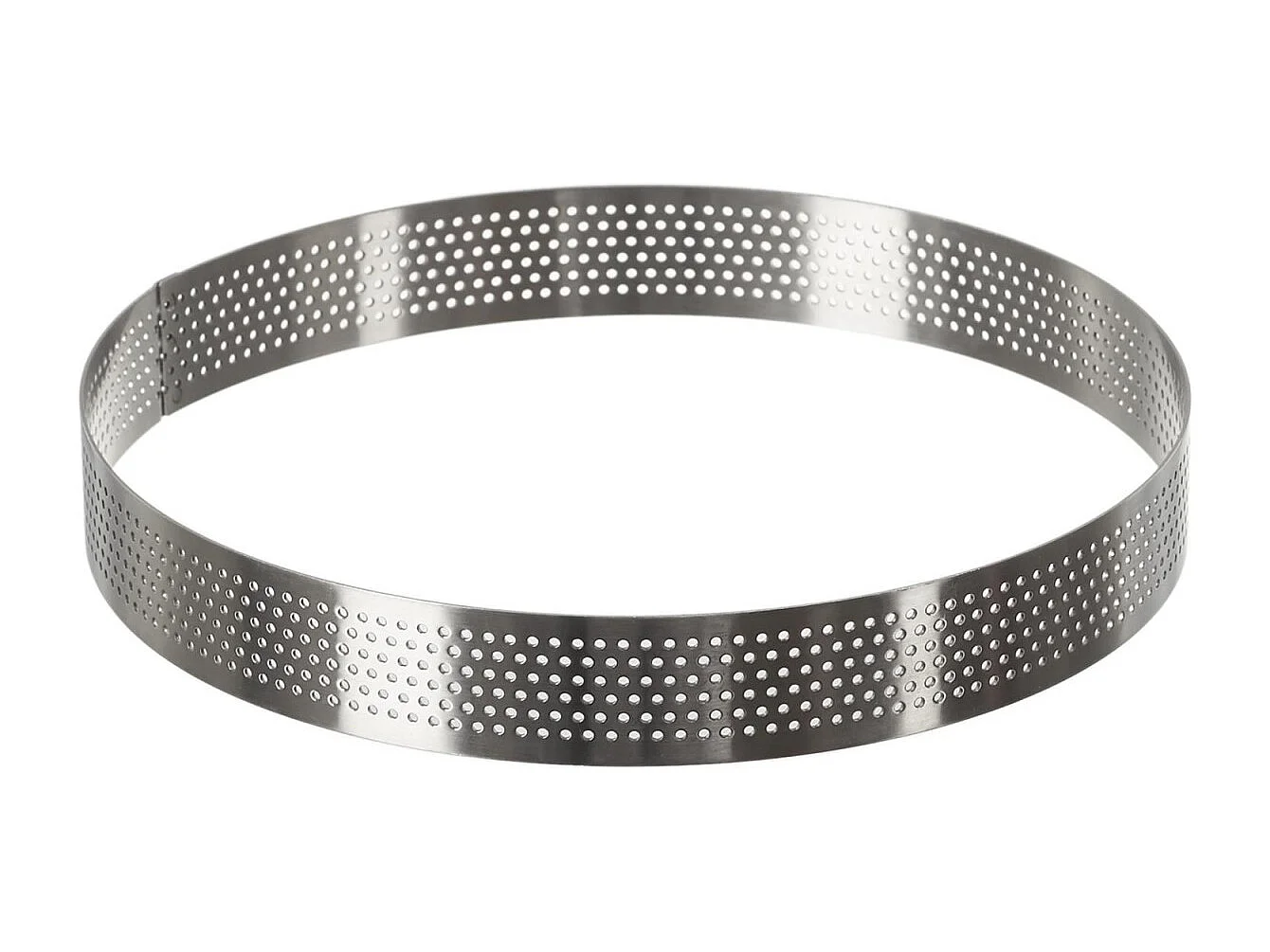 Cadre à Pâtisserie Perforé "Mets" 16cm Argent