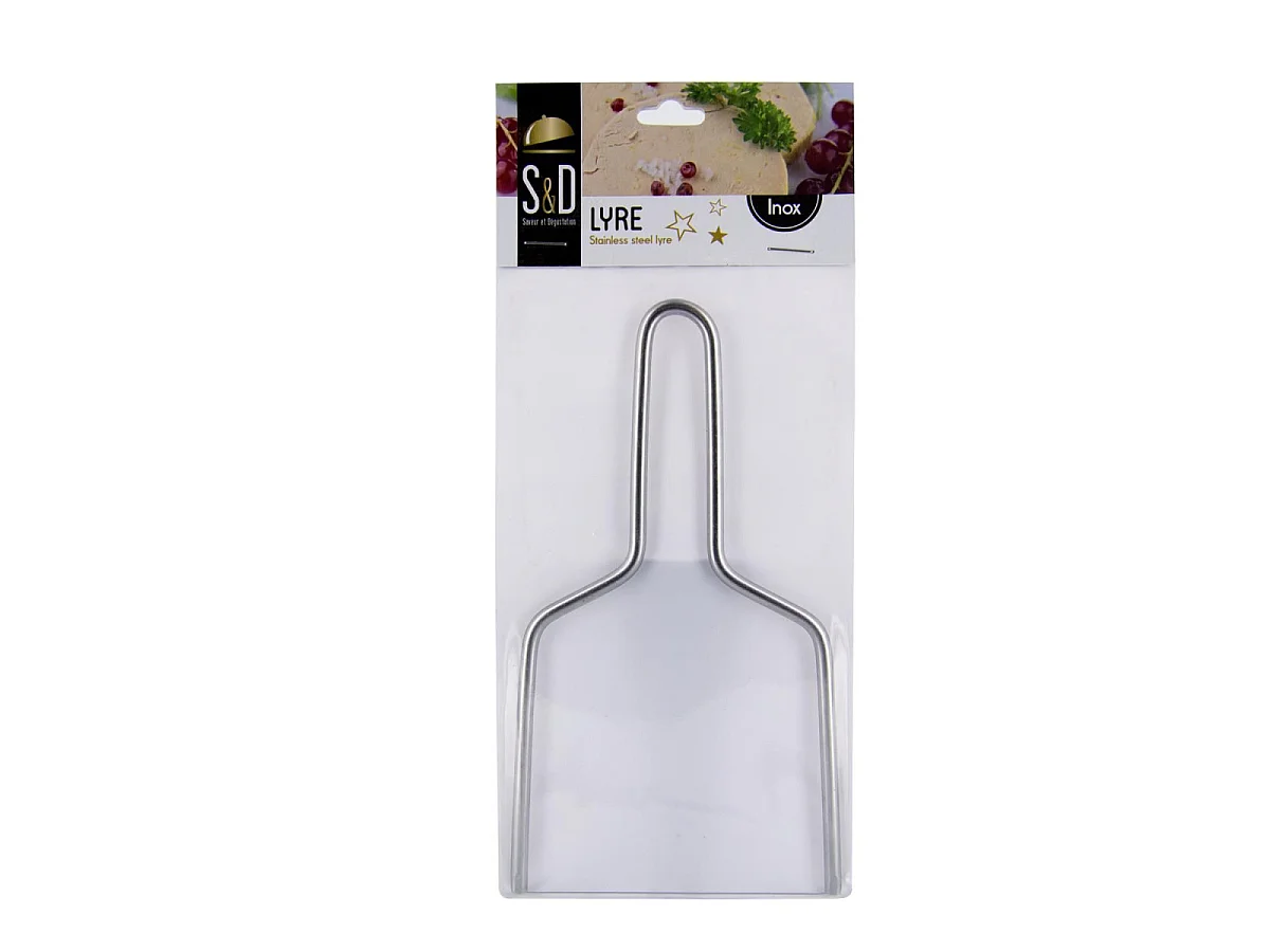 Ustensile de Cuisine - COOK CONCEPT - Lyre Inox - Découpe Précise - Argent
