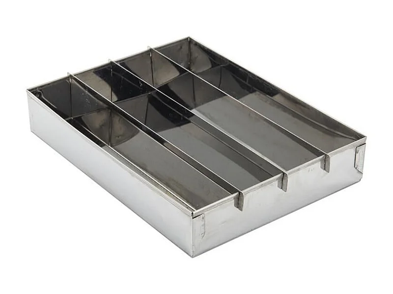 Moule à Gâteaux en Métal "Damier" 20cm Argent