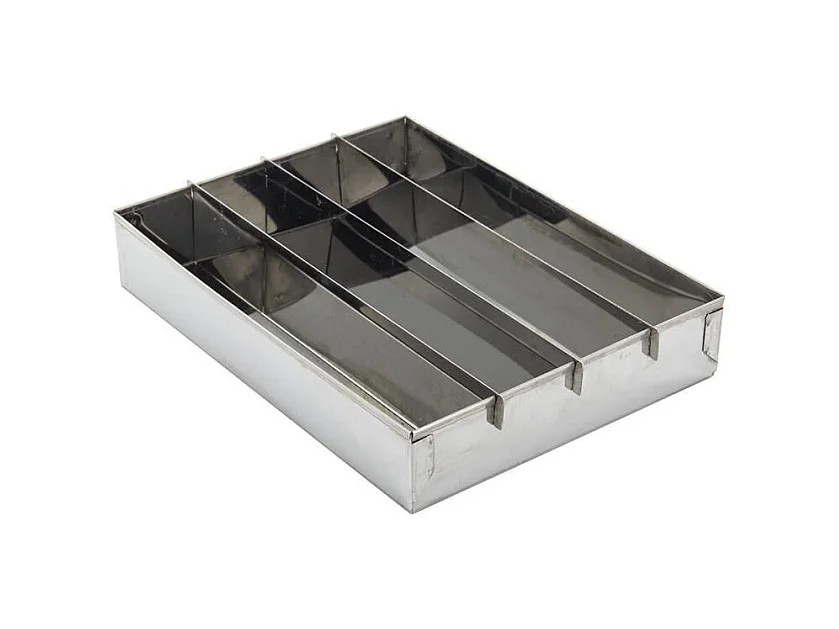 Moule à Gâteaux en Métal "Damier" 20cm Argent