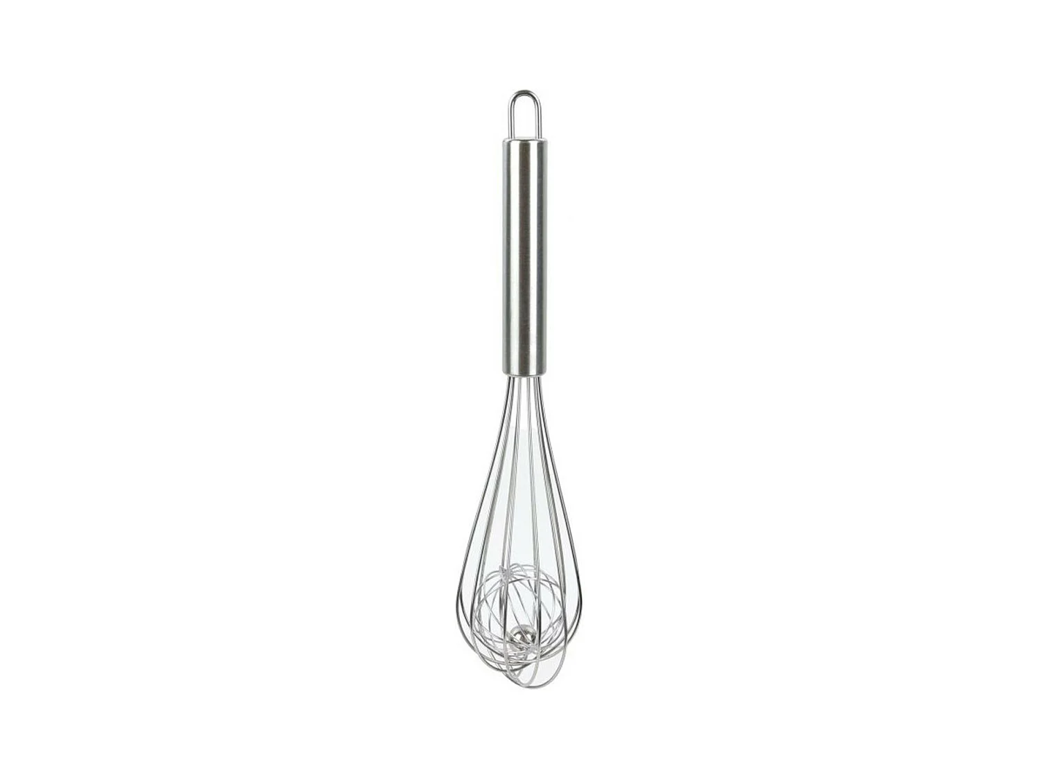 Fouet en Métal "Boule Anti-Grumeaux" 26cm Argent