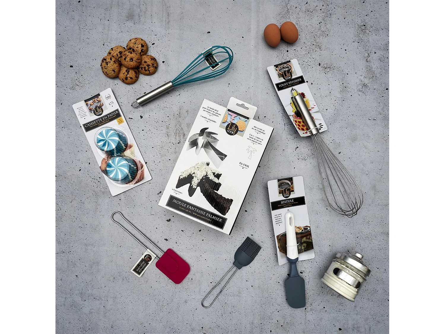 Batidor de Cocina de Acero Inoxidable "Pâtisser" 35cm Plata Práctico y Útil