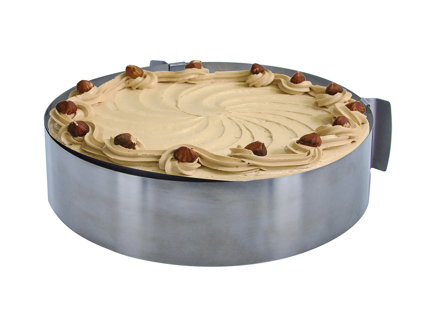 Cercle de Pâtisserie "Extensible" 15-30cm Argent