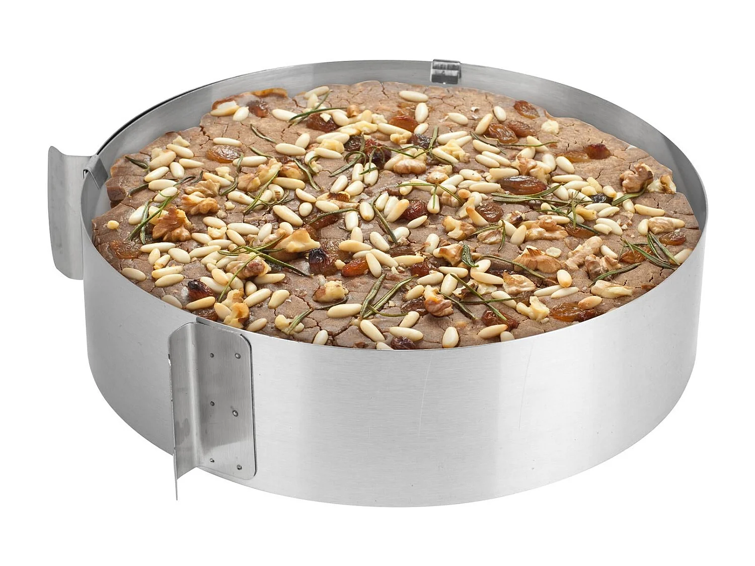 Aro Extensible de Repostería 15-30cm M24 Plata