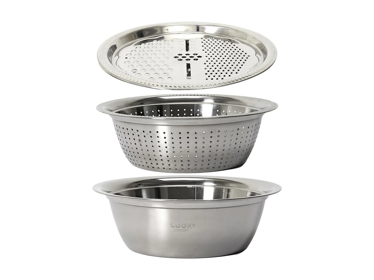 Bol Melangeur Passoire Et Rape Integrees 3.6l