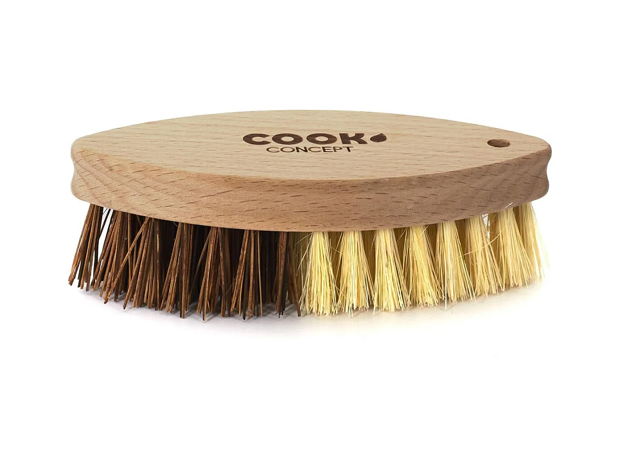 Brosse à Légumes en Bois "Cook" 11cm Marron