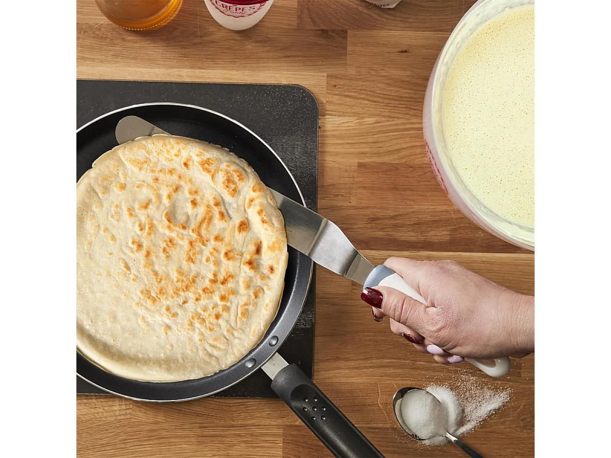 Spatule à Pâtisserie "Coudée" 38cm Argent