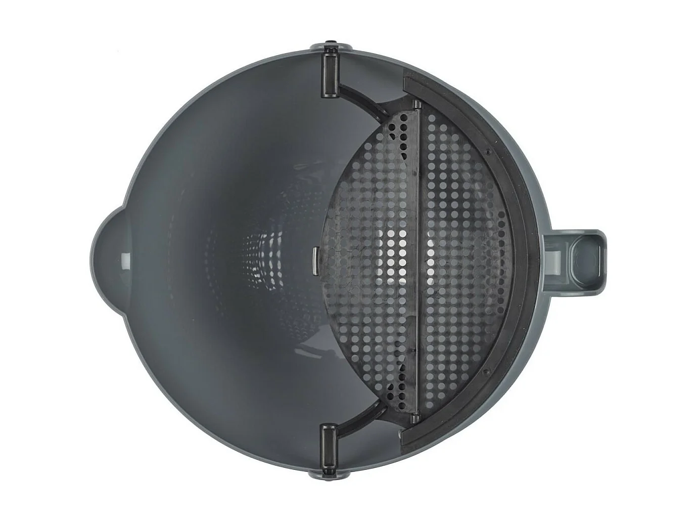 Bol Multifonction "Spatule & Passoire" 22cm Noir