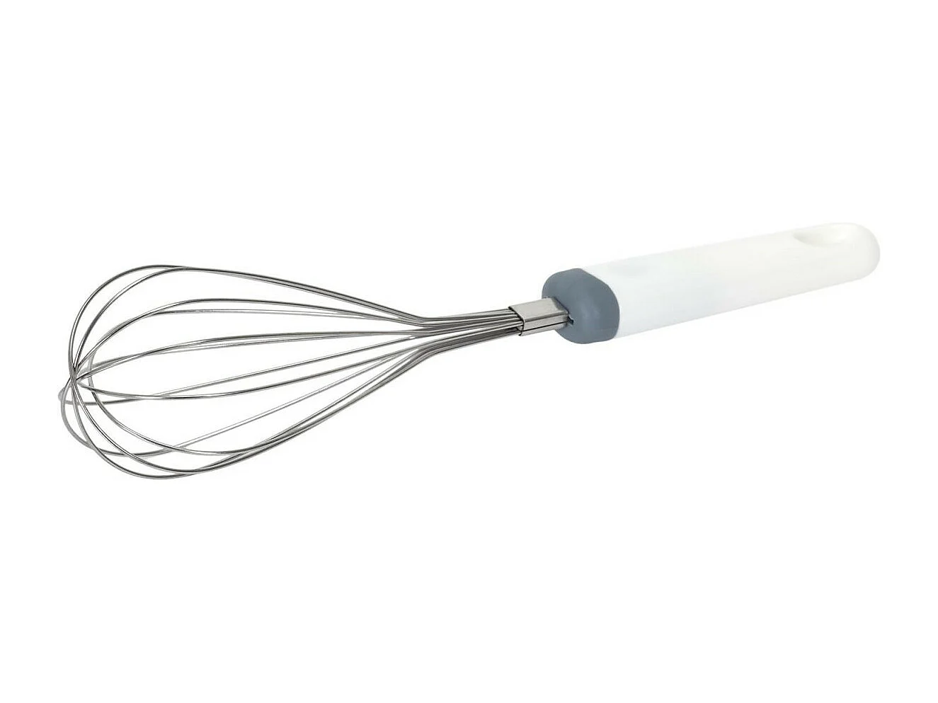 Fouet de Cuisine "Pâtissier" 29cm Blanc & Gris