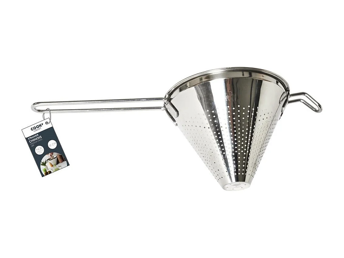 Chinois en Inox "Filtre" 38cm Argent